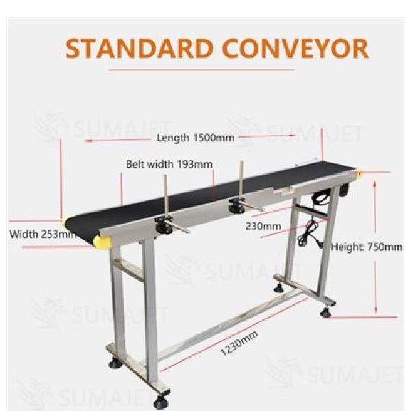 Stainless Steel Inkjet Coder Conveyor