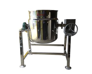 Stainless Steel Jacketed Cooking Vessel, 500-1000 L Capacity