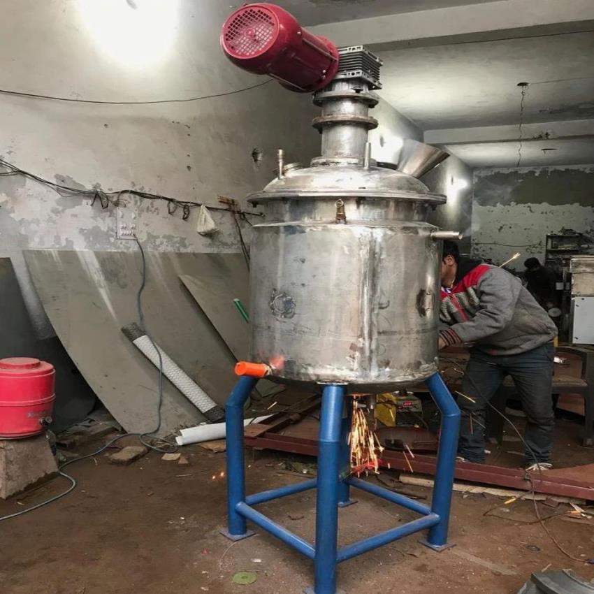 Stainless Steel Jacketed Vessel, 100 L Capacity