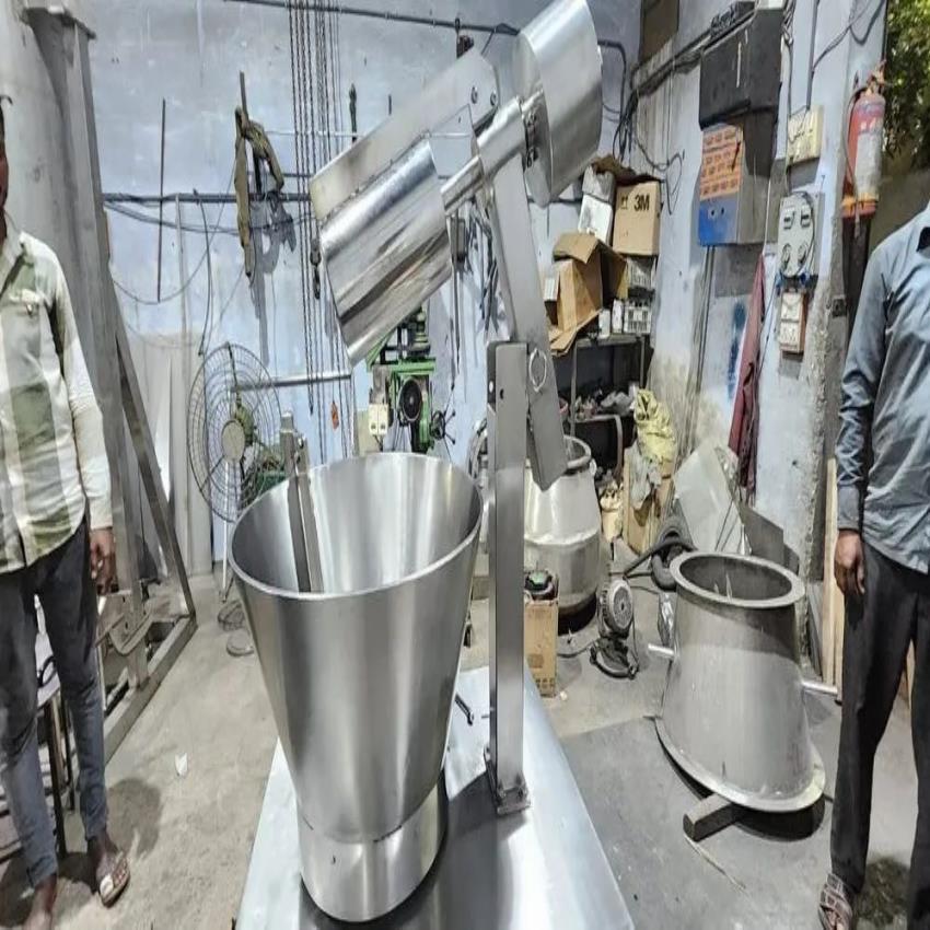 Stainless Steel Kharal Grinding Machine