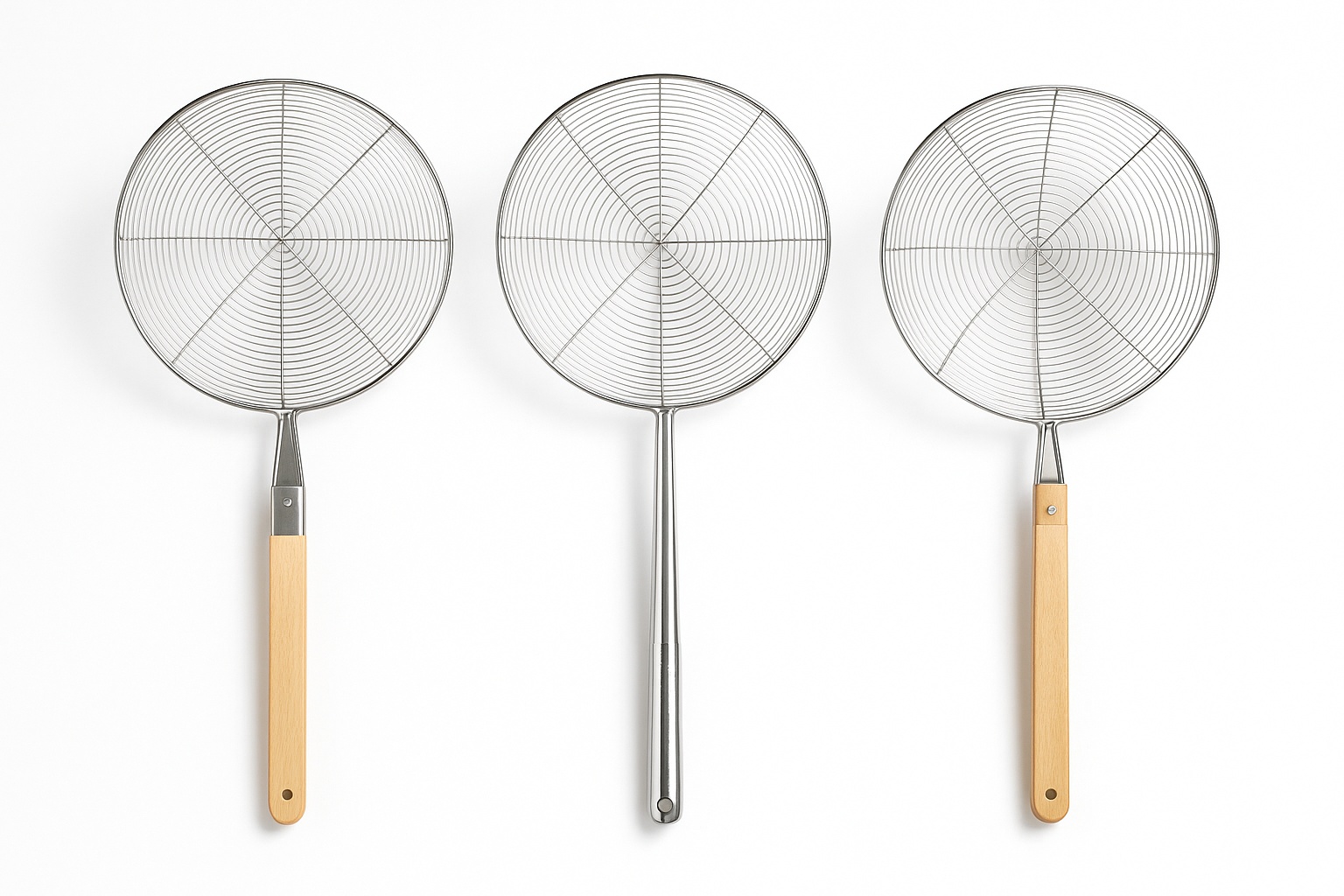 Stainless Steel Kitchen Skimmer, 30 cm Diameter