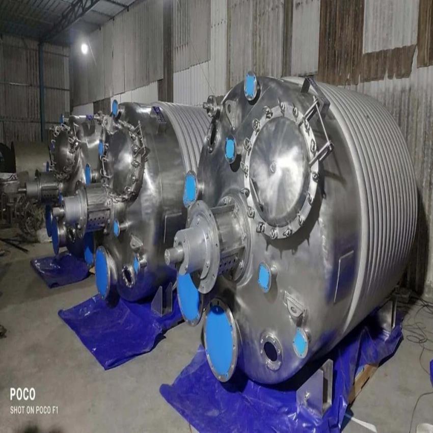 Stainless Steel Reaction Vessels with Limpet Coil