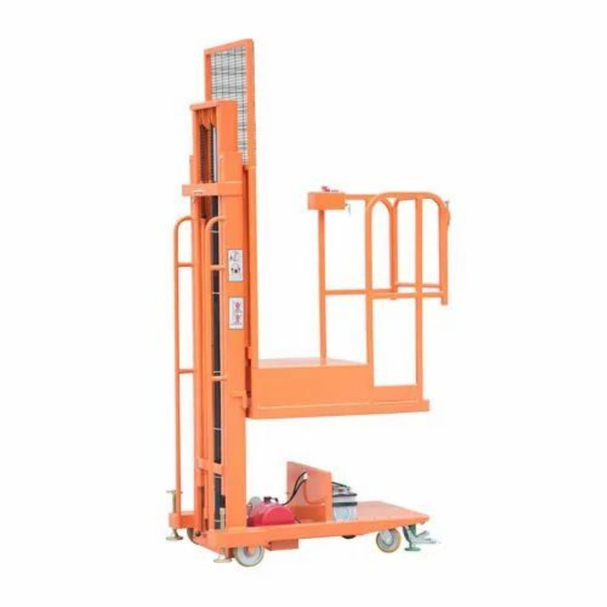 Stainless Steel Industrial Manlift Order Picker Rental