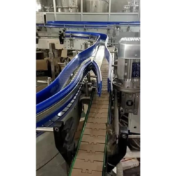 Stainless Steel Material Handling Flexible Conveyor