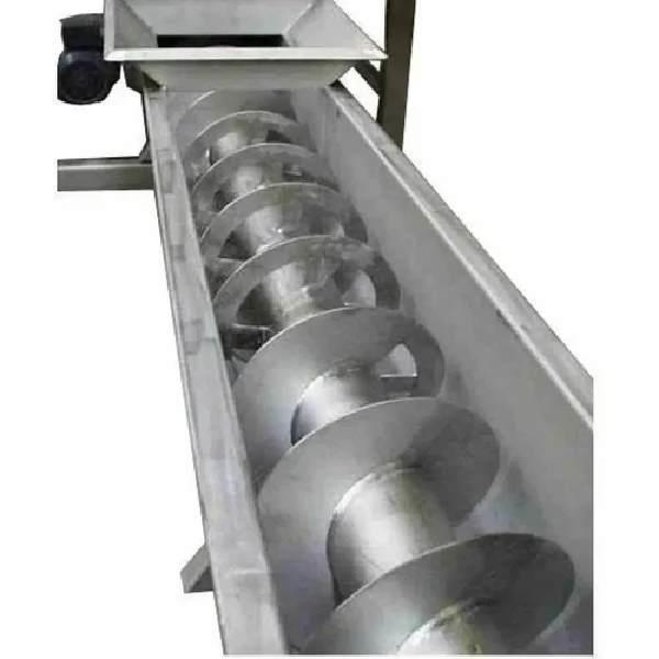 Inclined Stainless Steel Material Transfer Conveyor