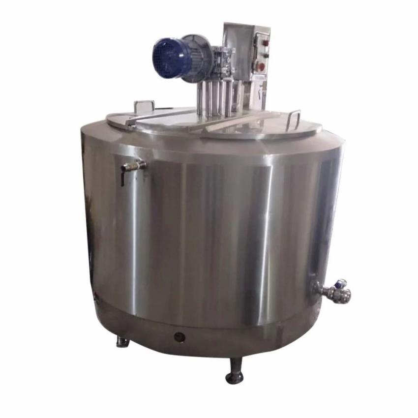 Stainless Steel Milk Batch Pasteurizer, 500 L