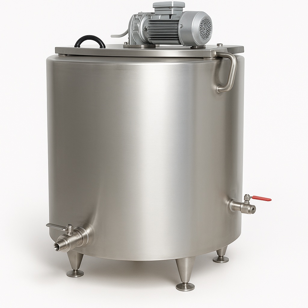 Stainless Steel Milk Batch Pasteurizer Machine