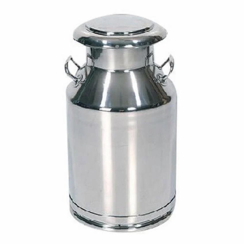 Stainless Steel Milk Can Plant, Pouch Packaging