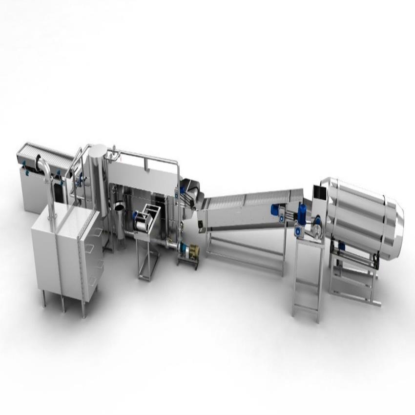 Stainless Steel Mini Potato Chips Plant 50 Kg/Hr