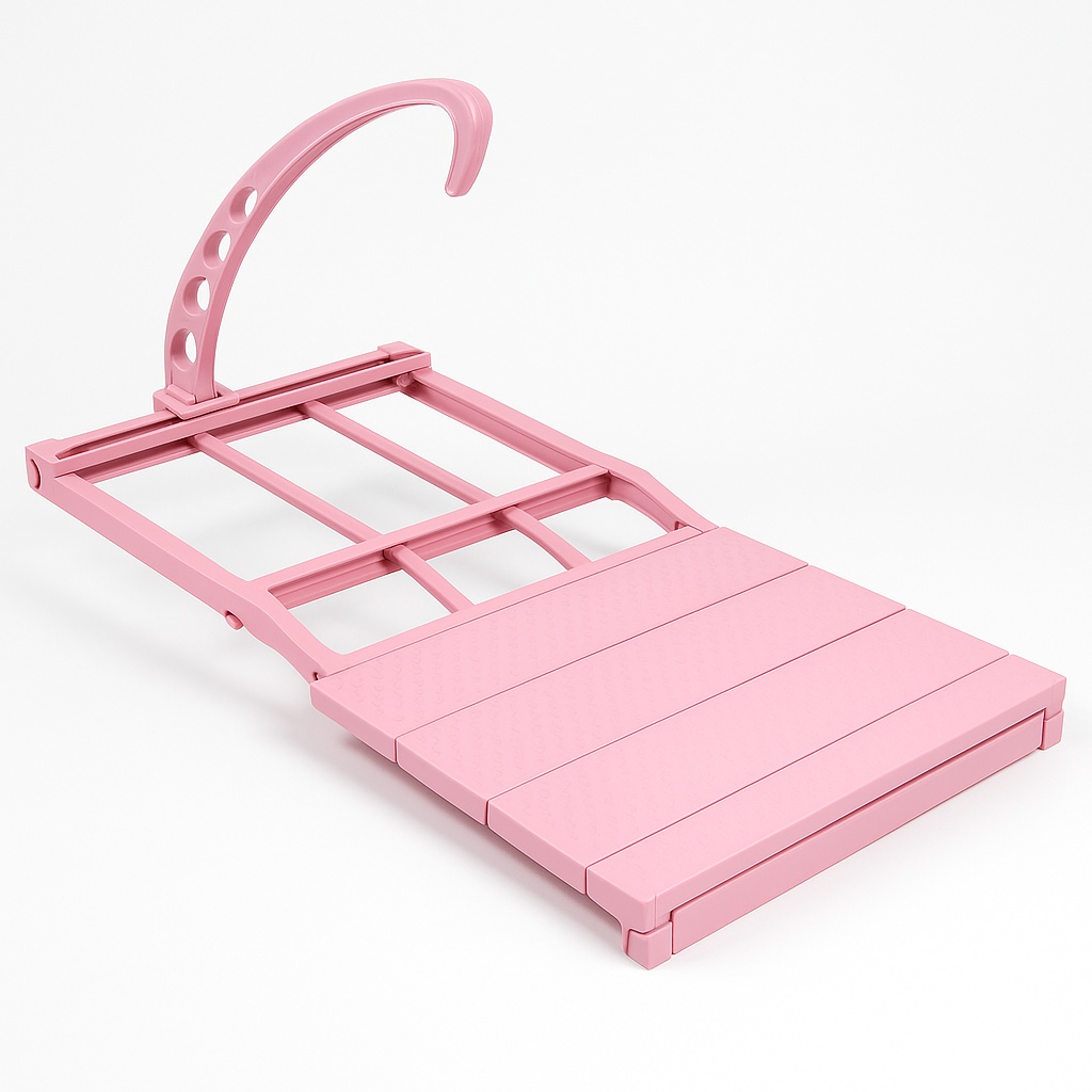 Stainless Steel Pink Balcony Hanger