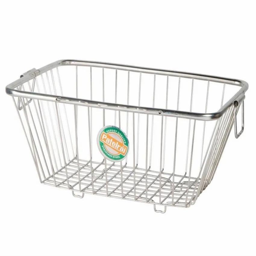 Stainless Steel Kitchen Basket, Rectangular