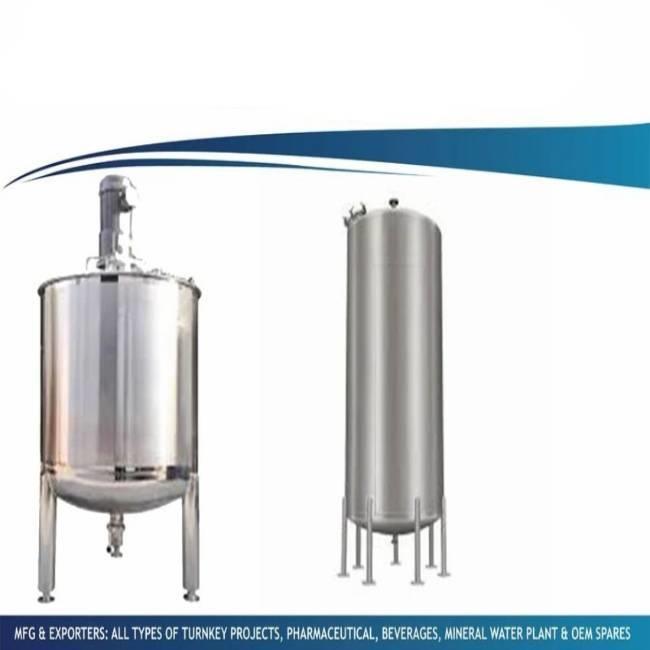 Pharmaceutical Jacketed Tank