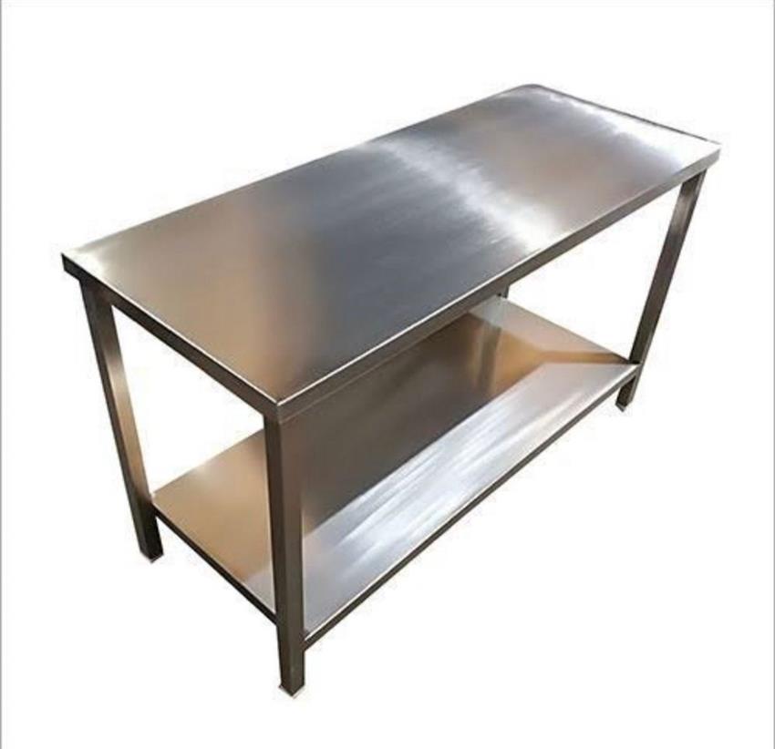 Hotel Stainless Steel Polished Work Table