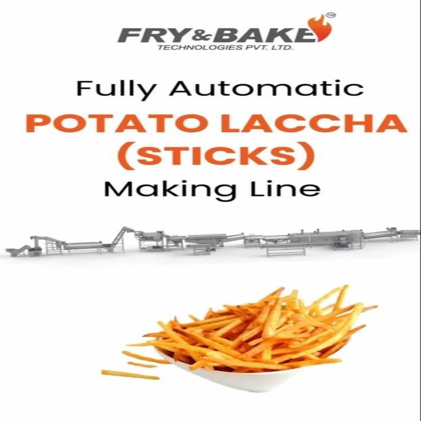 Industrial Potato Lacha Machine