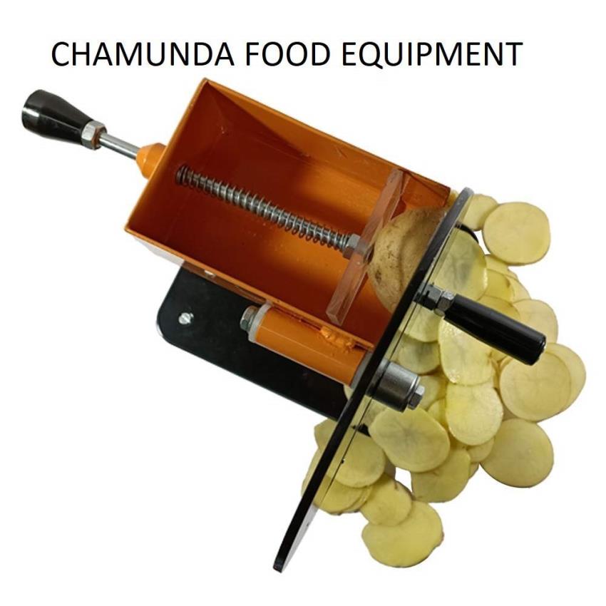 Stainless Steel Potato Cutter Machine Manual, 50 Kg/h Capacity