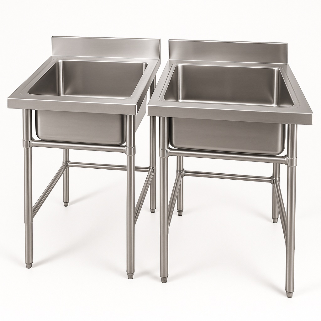 Stainless Steel Rectangular Table Sink