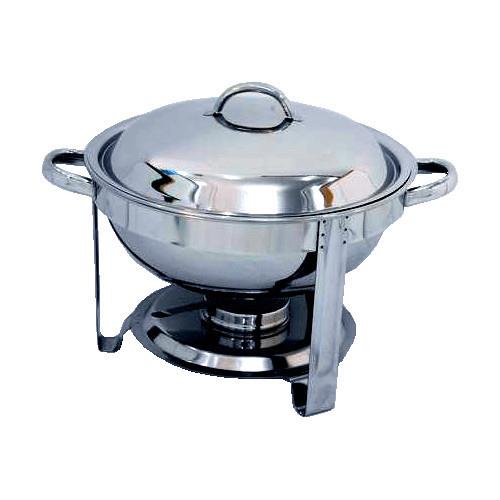 Round Hydraulic Stainless Steel Chafing Dish
