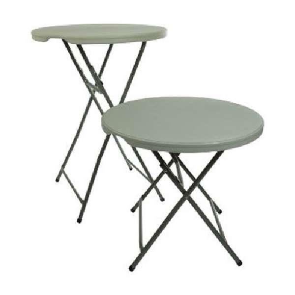 Steel Round Dining Table