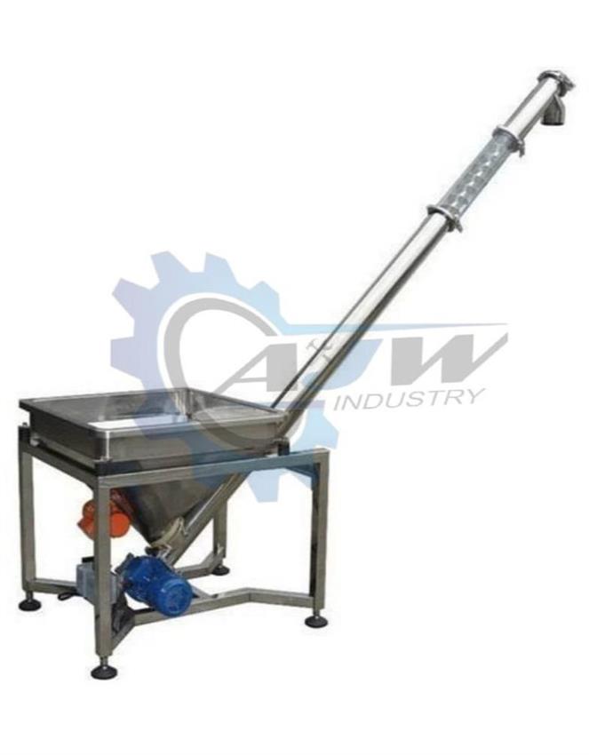 Vertical Stainless Steel Screw Conveyor, 1000 kg, 315 V