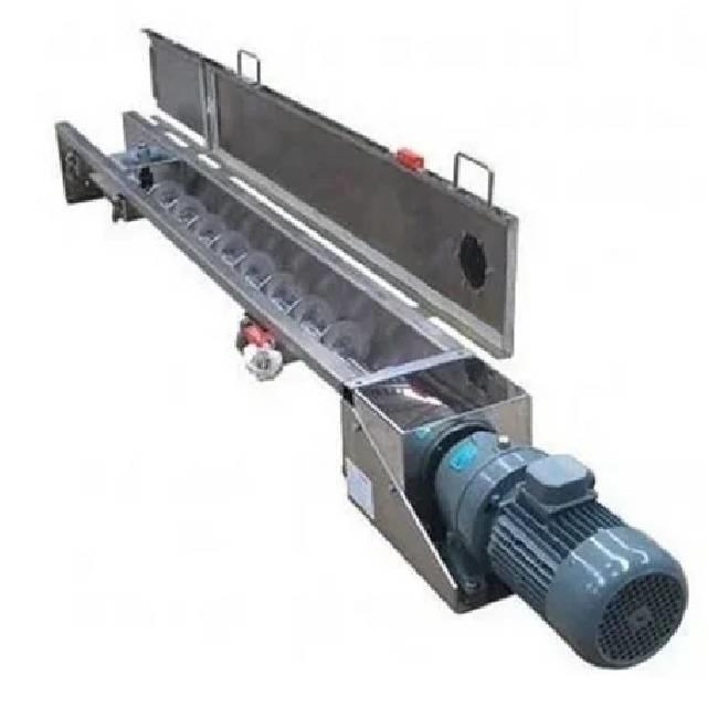 SS Spiral Screw Conveyor Machine