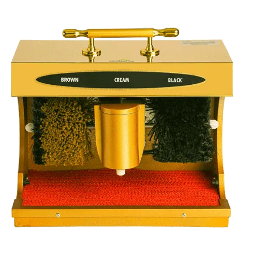 Stainless Steel Semi-Auto Shoe Shine Device