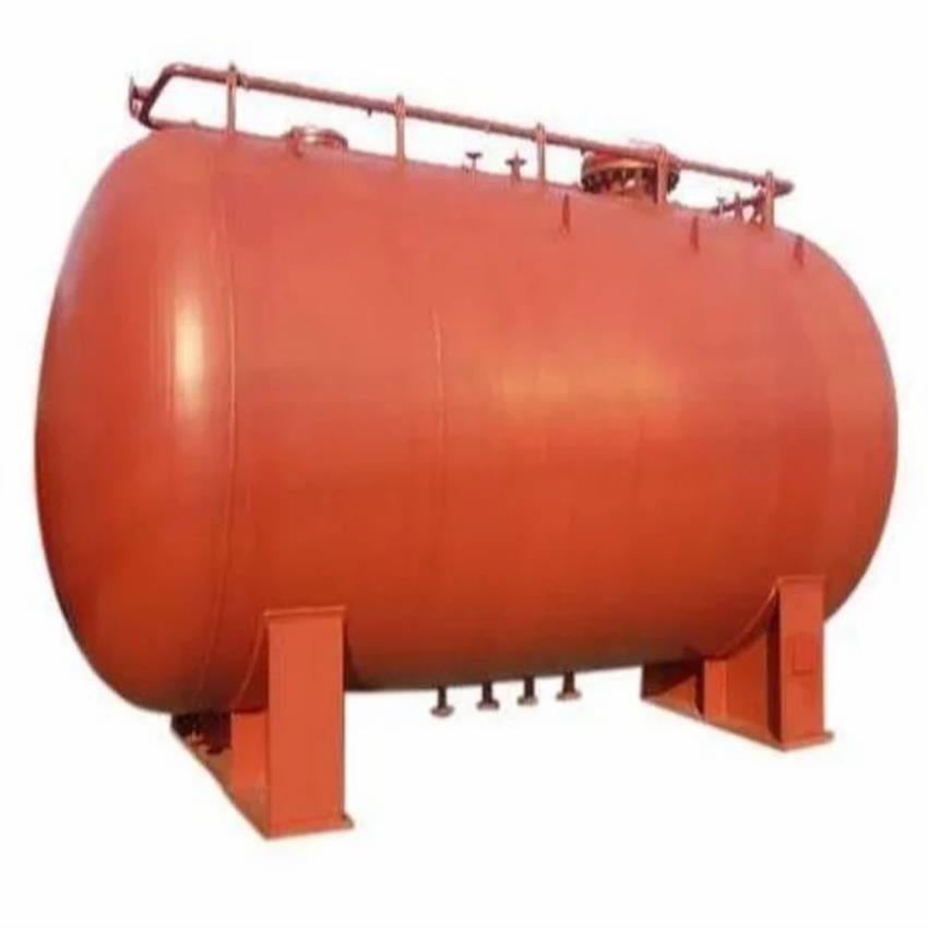 Silver Stainless Steel Fuel Tank