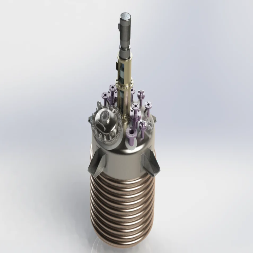 Stainless Steel Reactor Vessel Limpet Coils, 1000L