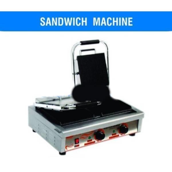 Stainless Steel Sandwich Griller Machine
