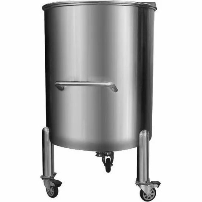 Horizontal SS Jacketed Tank
