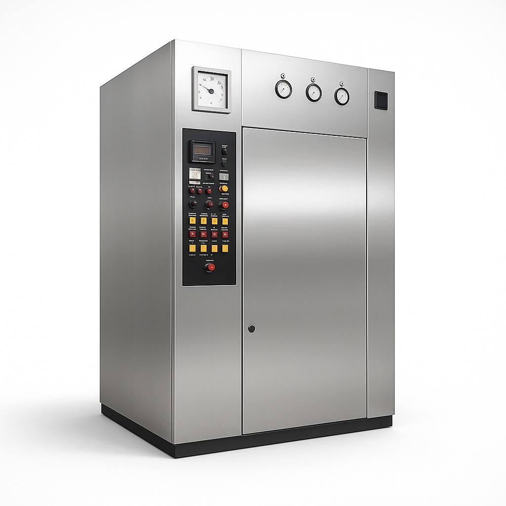 Polished Stainless Steel Sterilizer