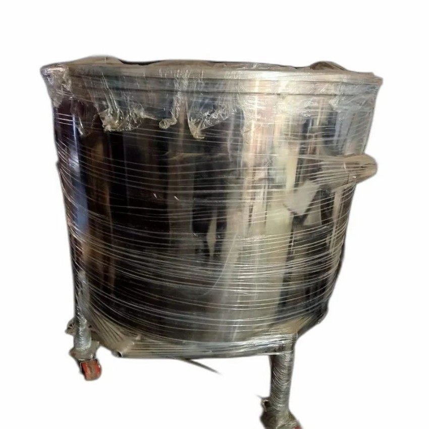 Double Jacketed Mixing SS Tank