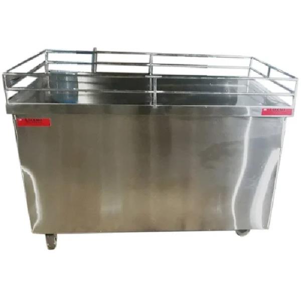 Stainless Steel Tea Counter, Single Shelf