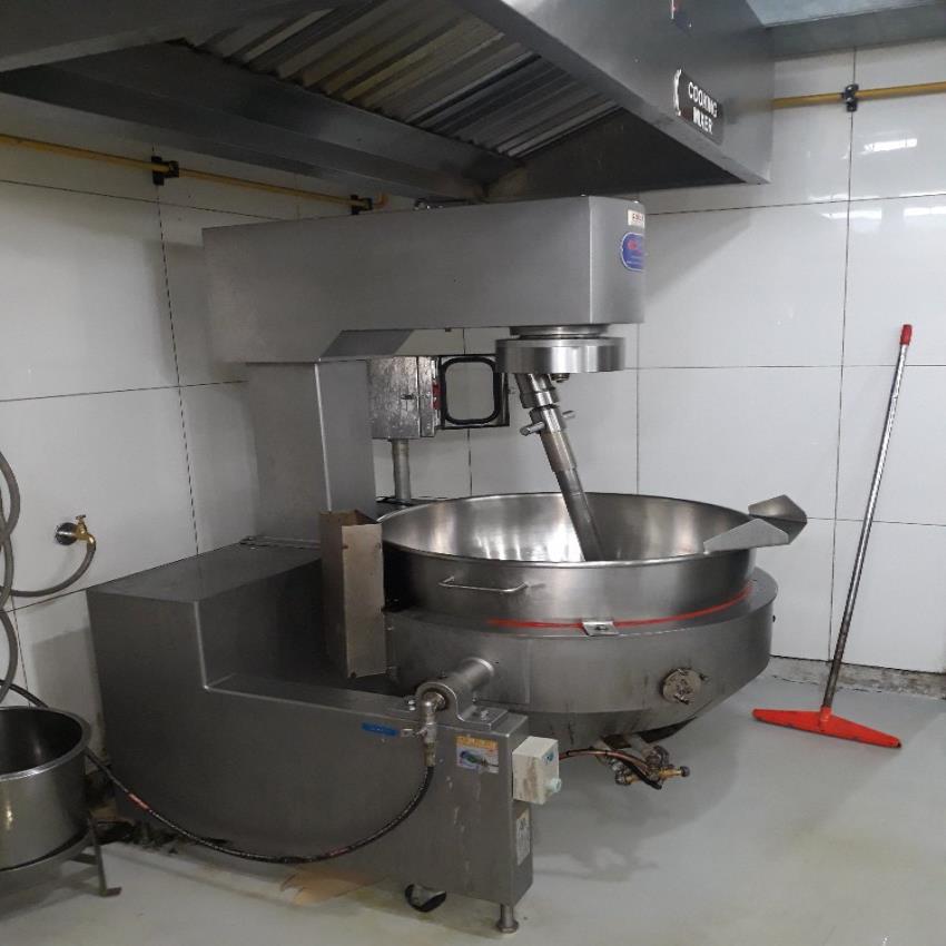 Stainless Steel Three Phase Cookwok Machine, Halwa Sweet