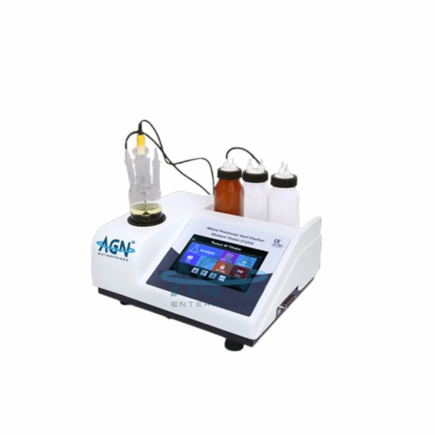 Laboratory Stainless Steel Touch Screen Microprocessor Moisture Titrator