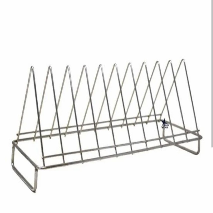 Stainless Steel Wall Mount Disk Rack