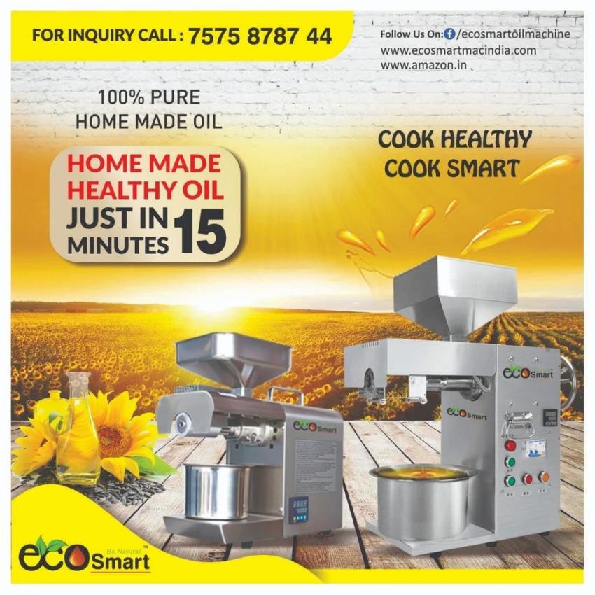 Standard Screw Press Cold Pressed Oil Expeller, 5 Ton/Day