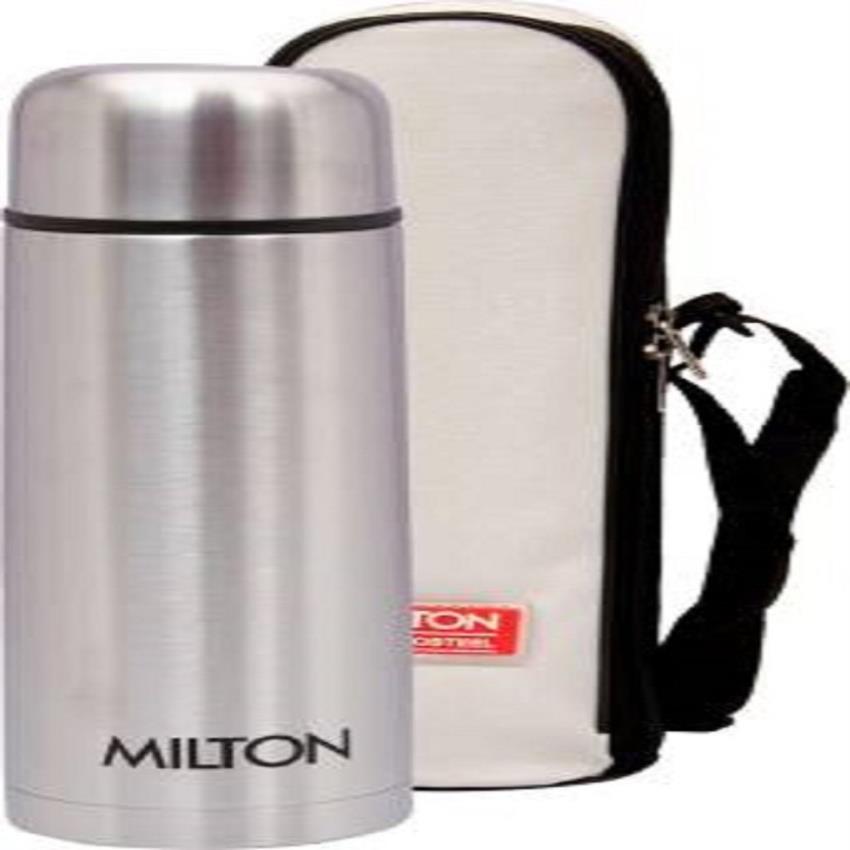 Standard Silver Stainless Steel Water Bottle, 1 L