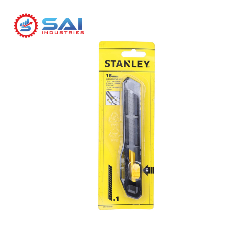STANLEY 18mm Plastic Snap-Off Knife