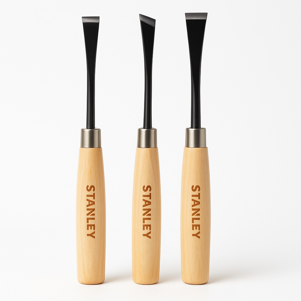 Stanley Wood Carving Chisel Set, 6-Piece