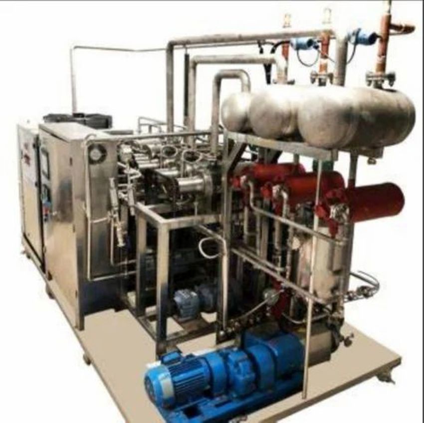 Steam Heated Butter Melting Vat Ghee Processing Plant