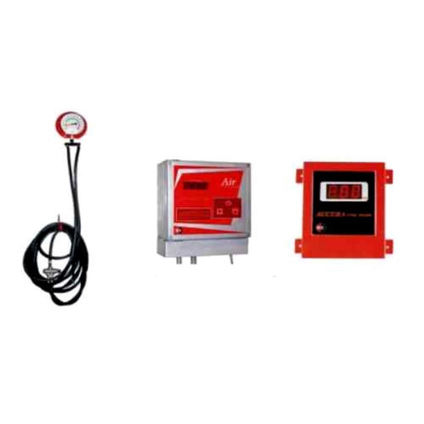 Steel Analog Tire Gauge, 60 Psi