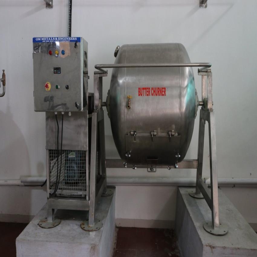Steel Batch Butter Churner