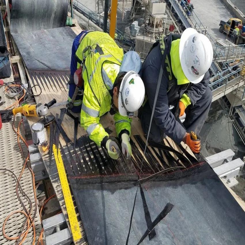 Steel Cord Belt Splicing Services