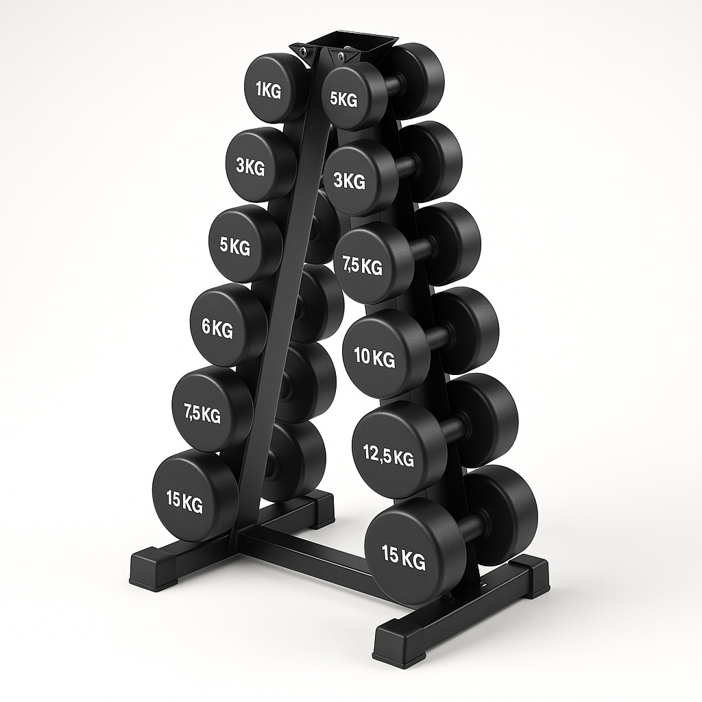 Steel Dumbbells Storage Rack