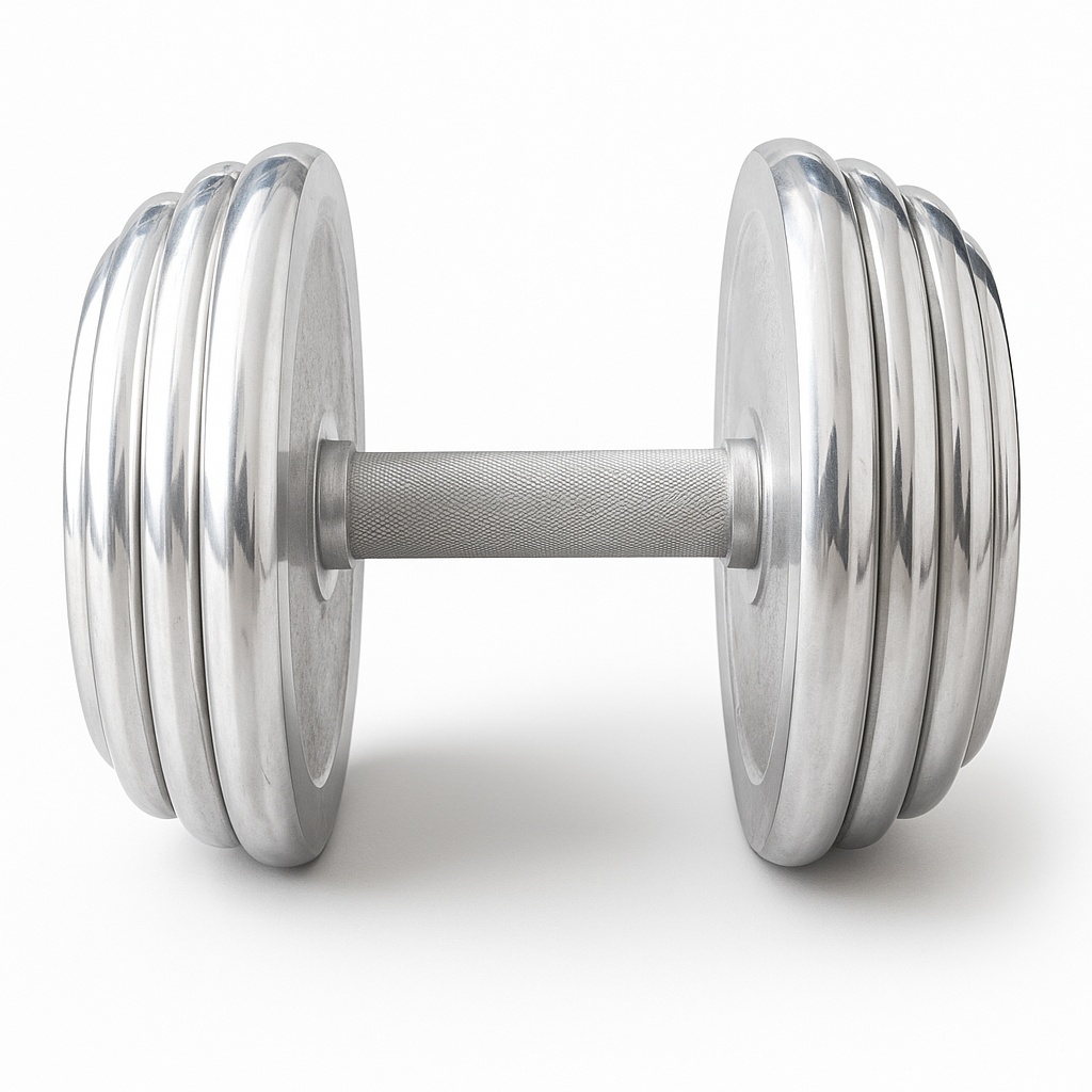 Steel Fixed Dumbbell, 10 kg
