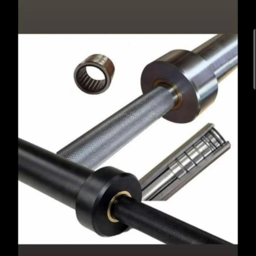 Steel Olympic Rod with Brass Bush