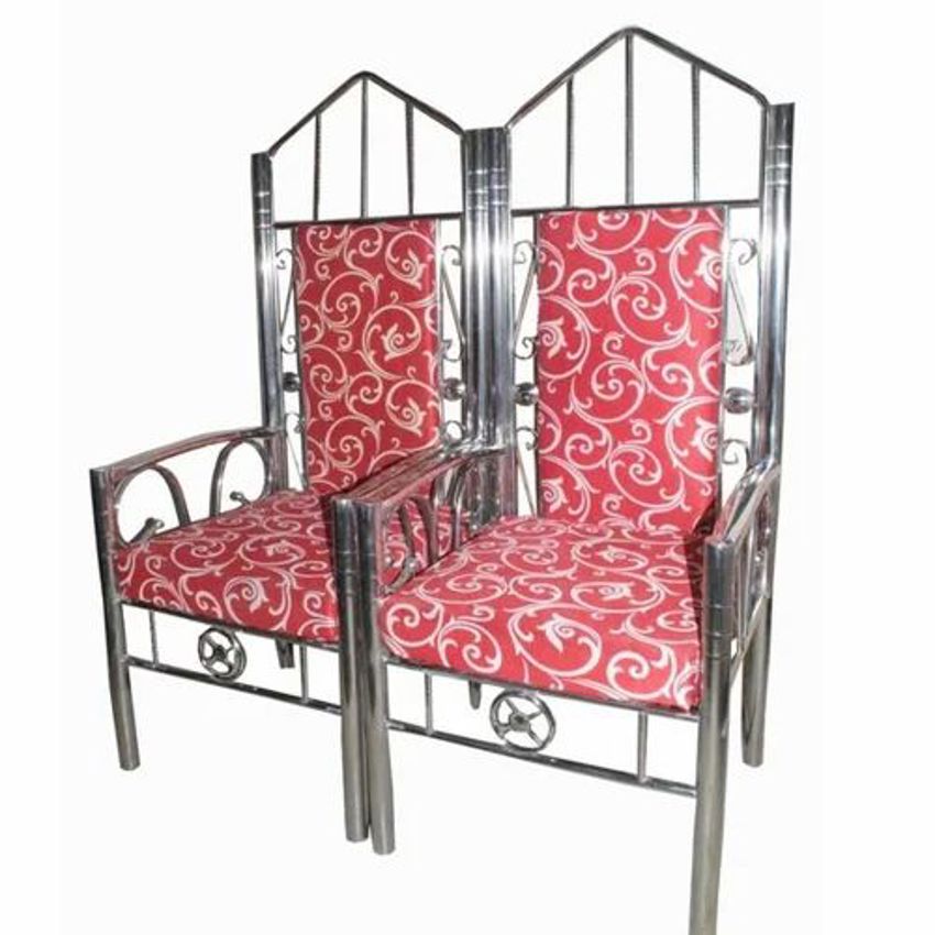 Steel Pink Ceremonial Chair