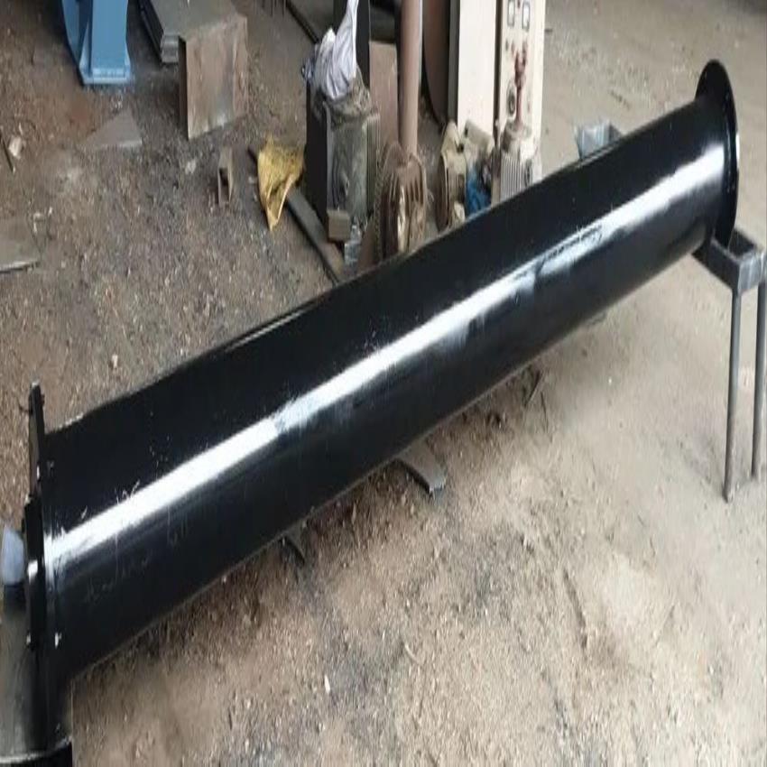 Steel Pipe Screw Conveyor, 800 Kg Capacity