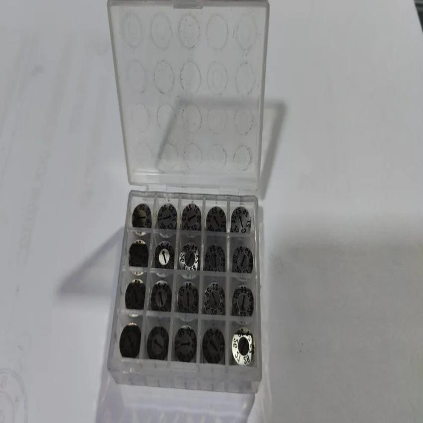 Steel Round Calendar Insert Mold Components