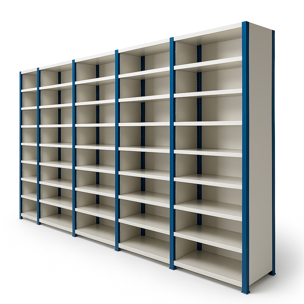 Mild Steel Partition Storage Rack